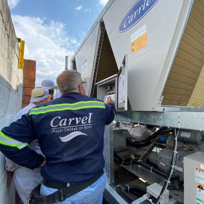 Carvel SA Arranque de Chiller Carvel S.A Proyectos Ingenieria Aire Acondicionado