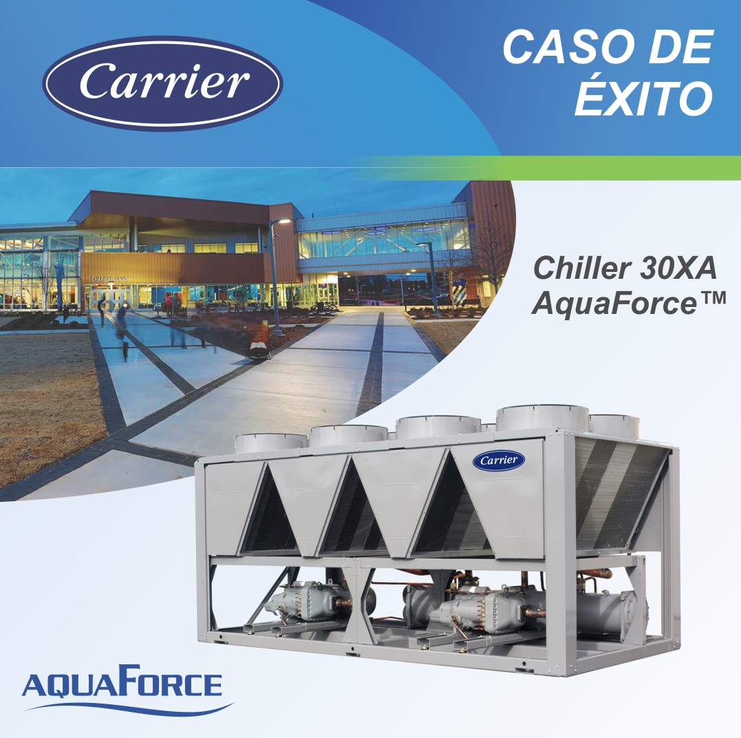 Chiller Carrier 30XA - Aire acondicionado - Alquiler - Renta de equipos - Carvel S.A