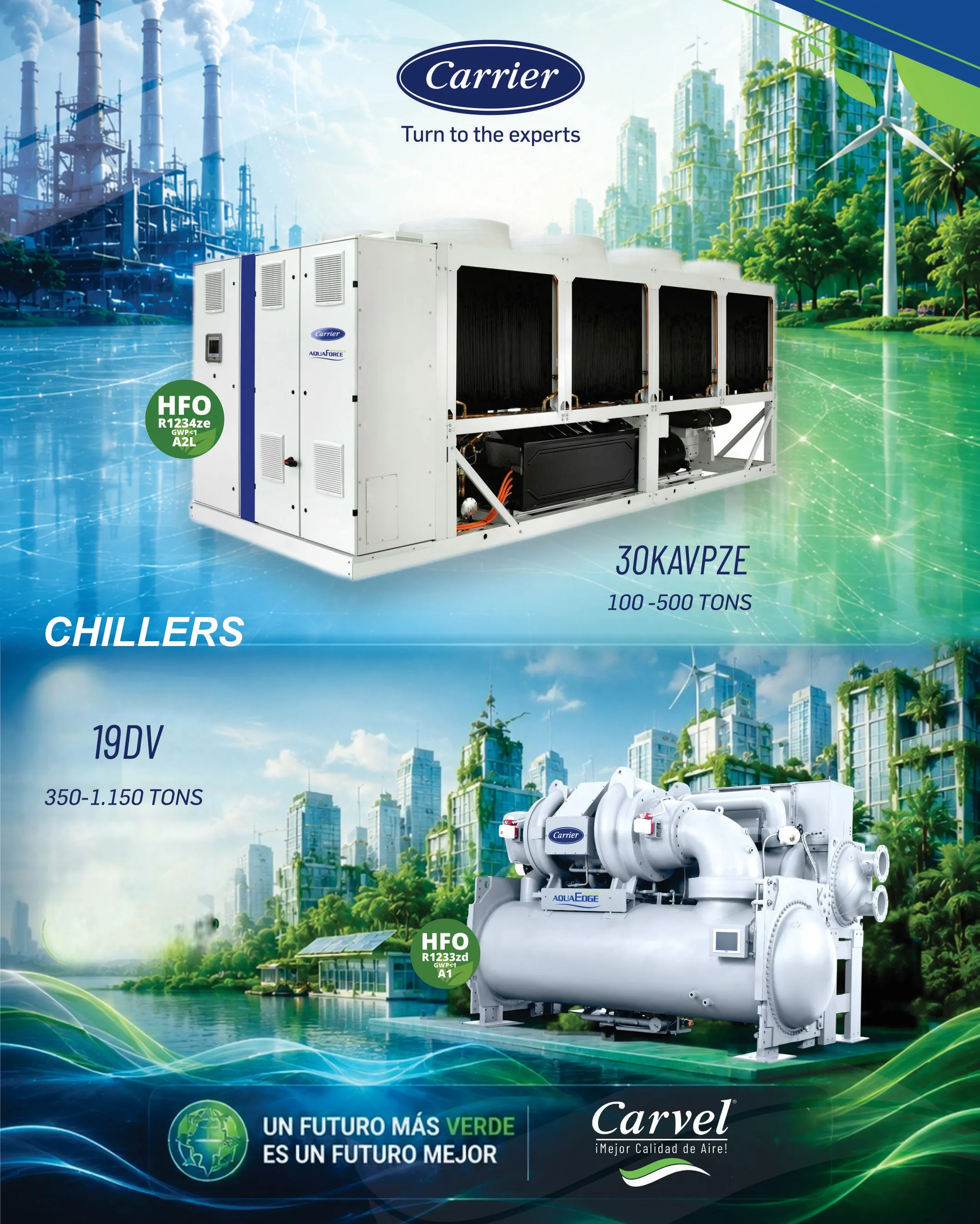 TRANSICION-REFRIGERANTES-CARVEL-CARRIER-CHILLERS